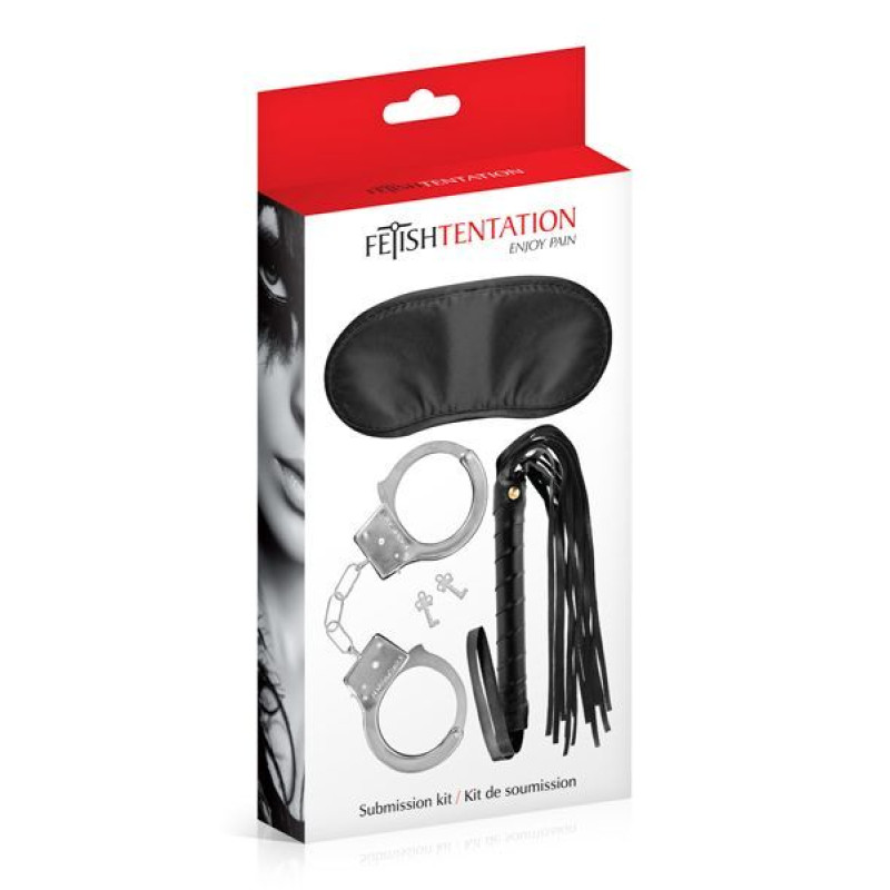 Набір аксесуарів BDSM Fetish Tentation Submission Kit (м'ята упаковка)