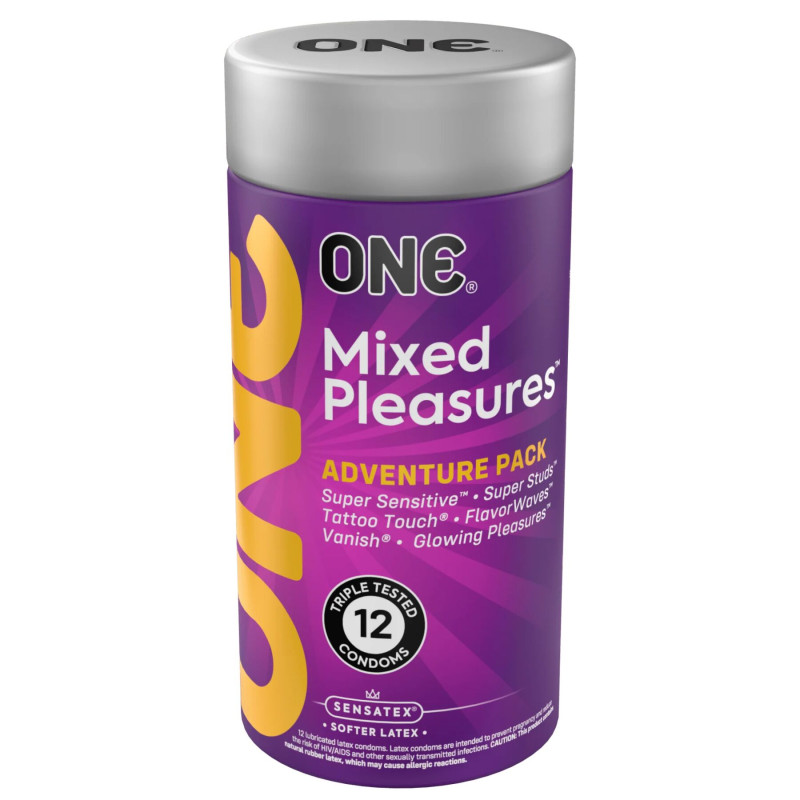 Презервативи ONE Mixed Pleasures 12 шт.