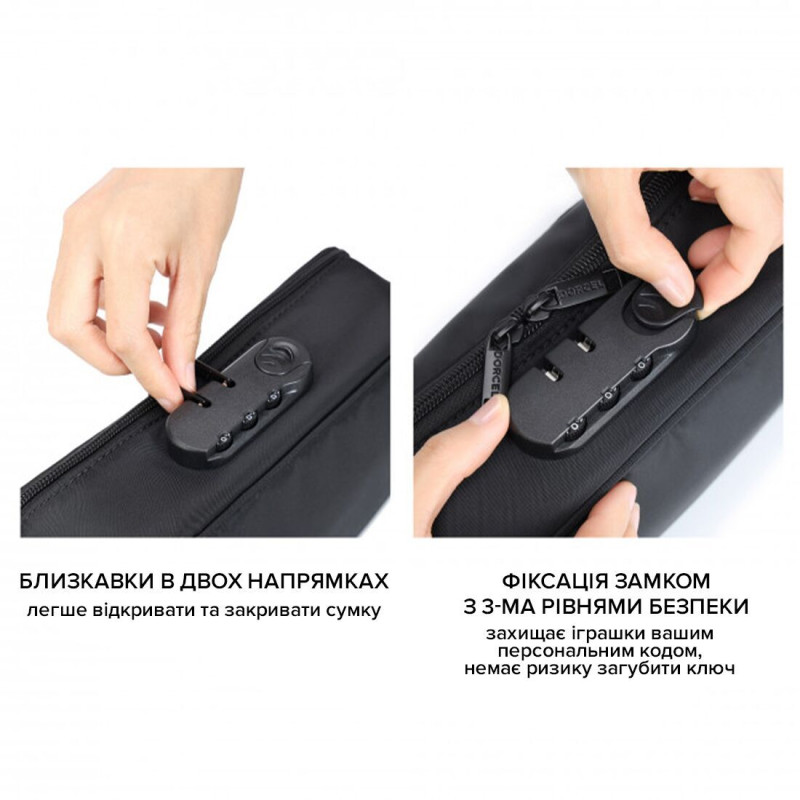 Кейс для іграшок з кодовим замком Dorcel DISCREET BOX (м'ята упаковка)