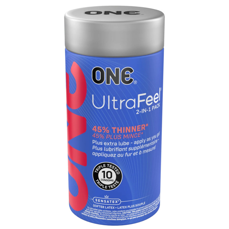 Презервативи ONE Ultra Feel 10 шт, подарункова упаковка