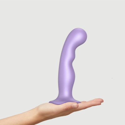 Насадка для страпону Strap-On-Me Dildo Plug P&G Lilas Metallic L