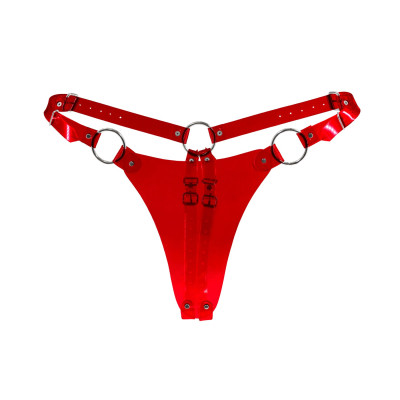 Трусики Feral Feelings - String Bikini Red Trasparent
