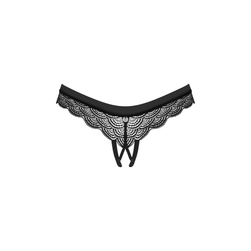Трусики Obsessive Chemeris crotchless panties XS/S