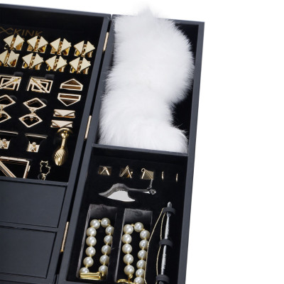 БДСМ-набір LOCKINK All в 1 BDSM Play Kit - Crocodile Leather