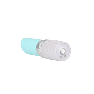 Кліторальний вібратор Pillow Talk Lusty Luxurious Flickering Massager, бірюзовий