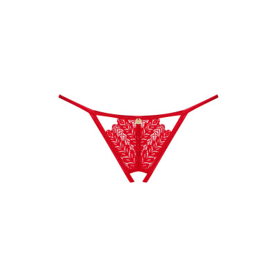 Стрінги з доступом Obsessive Ingridia XL/2XL