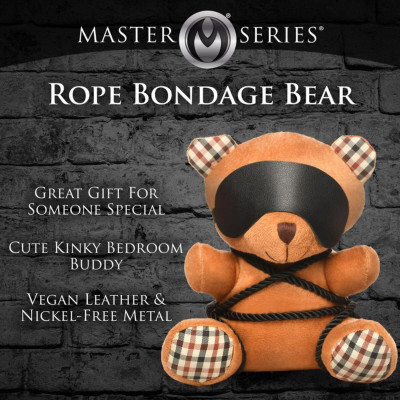 Іграшка плюшевий ведмідь Master Series - ROPE Teddy Bear Plush, 22x16x12см