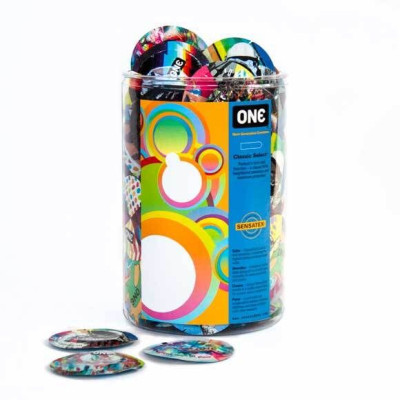 Презервативи ONE Classic Select - Artist Collection 100 шт