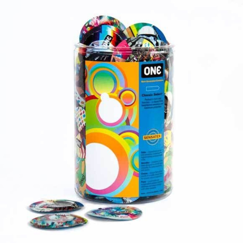 Презервативи ONE Classic Select - Artist Collection 100 шт.