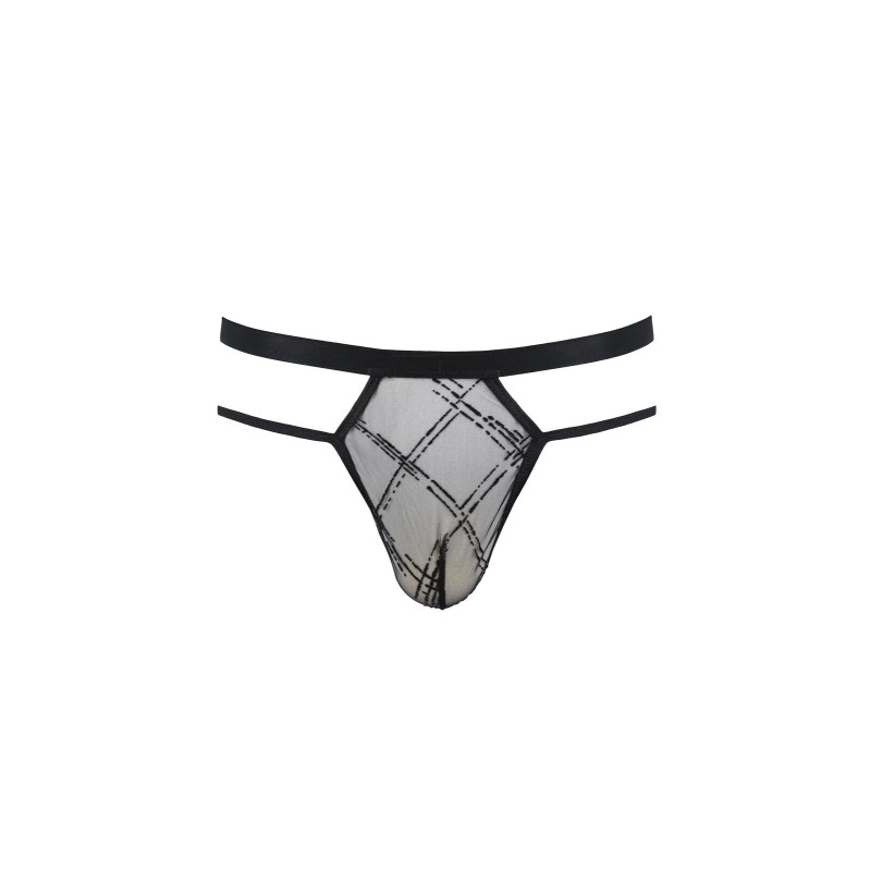 Чоловічі труси 029 THONG COLLIN black XXL/XXXL - Passion