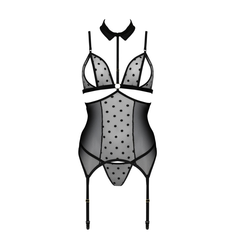 Корсет DOMINICA CORSET black S/M - Passion