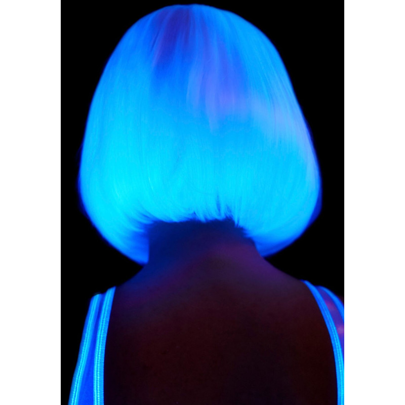 Перука, що світиться в темряві Leg Avenue Pearl short natural bob wig White, короткий, перлинний, 33 см