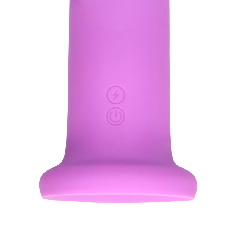 Вібратор із ротацією Loveline, лавандовий