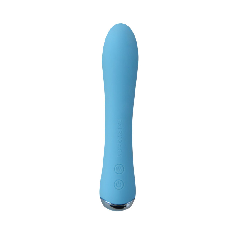 Вібратор із підігрівом FairyGasm WowGenie blue, підігрів до 42 °C