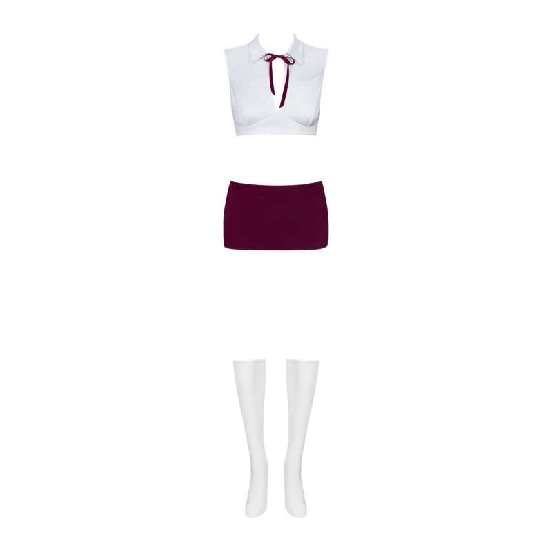 Еротичний костюм Obsessive Student 4 pcs costume L/XL