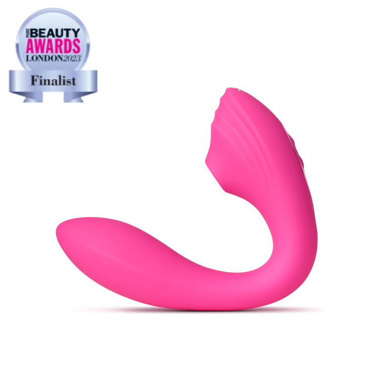 Вакуумний вібратор So Divine Pearl Vibe 2 в 1, рожевий