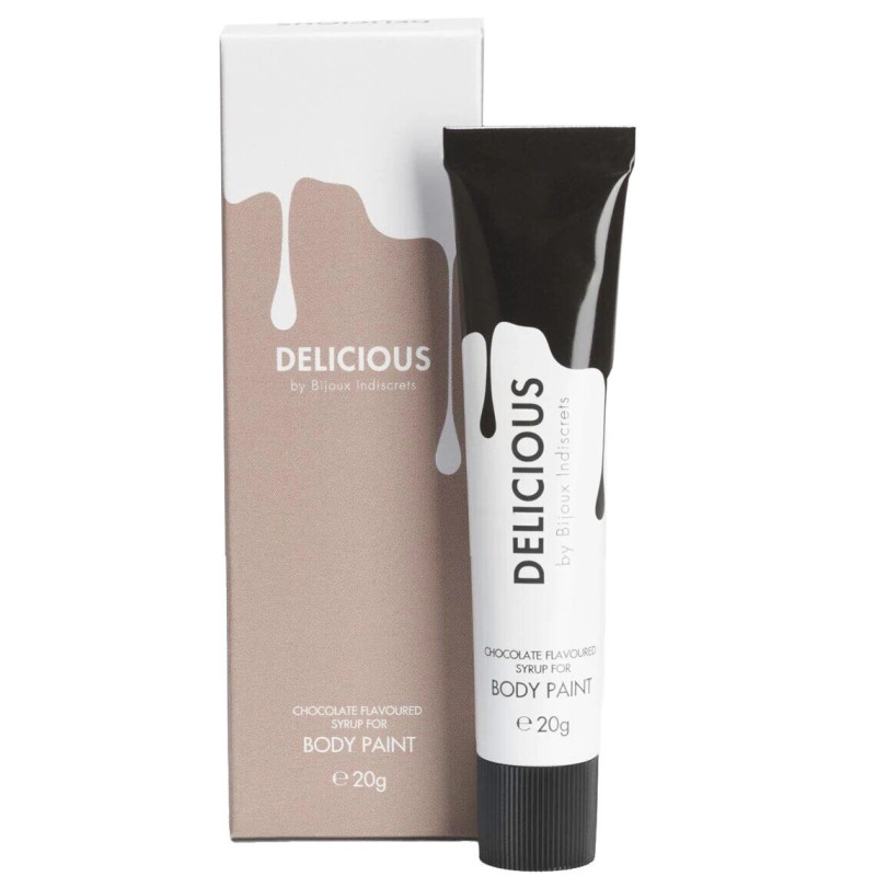Фарба для тіла Bijoux Indiscrets - Chocolate Body Paint 20 мл (термін 30.11.23)