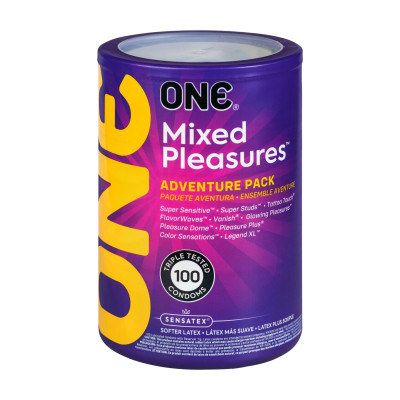 Презервативи ONE Mixed Pleasures 100 шт