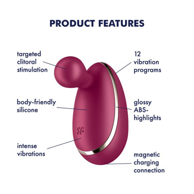 Кліторальний вібратор Satisfyer Spot On 1 Berry
