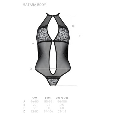 Боді SATARA BODY Red L/XL Passion