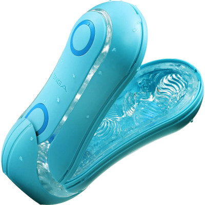 Мастурбатор Tenga Flip Orb - Ocean Blue, зі змінним стиском, зі стимулюючими кульками всередині
