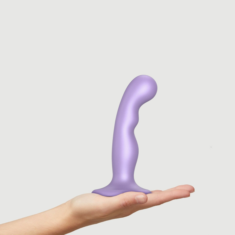 Насадка для страпону Strap-On-Me Dildo Plug P&G Lilas Metallic S