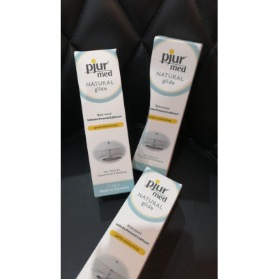 Лубрикант на водній основі pjur MED Natural glide 100 мл (м'ята упаковка)