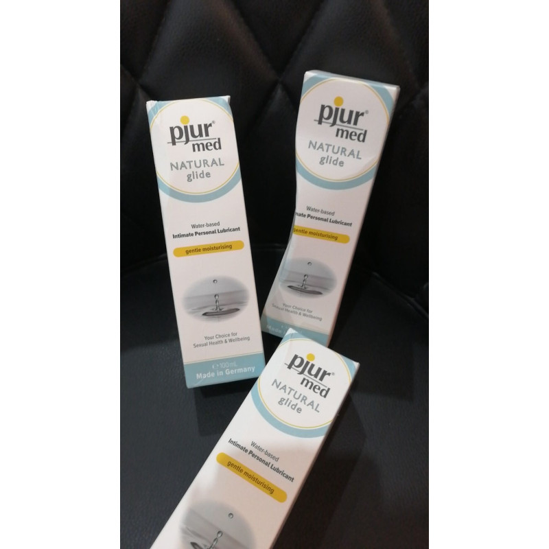 Лубрикант на водній основі pjur MED Natural glide 100 мл (м'ята упаковка)