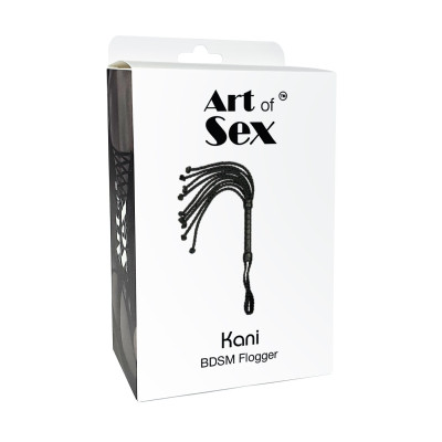 Батіг Кішка Art of Sex - Kani, чорна