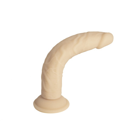 Фалоімітатор Addiction - Naked Silicone Dual Density Bendable Dildo - Vanilla