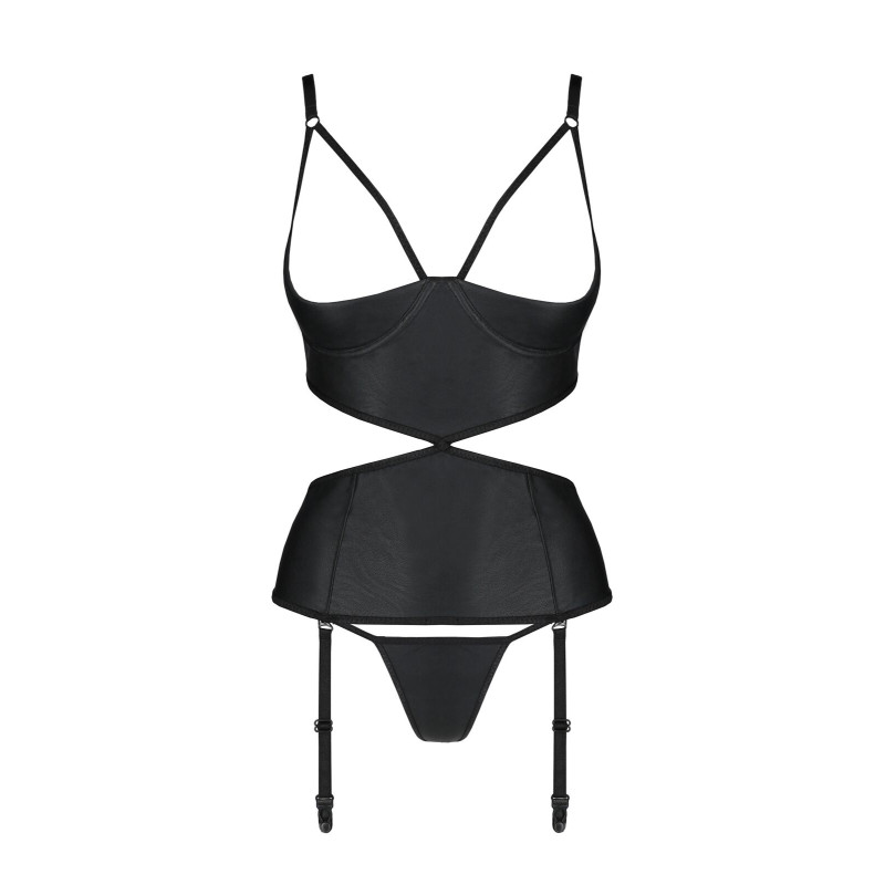 Корсет JANNIES CORSET black XXL/XXXL - Passion