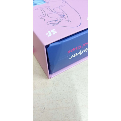 Набір менструальних чаш Satisfyer Feel Confident Dark Blue (м'ята упаковка)
