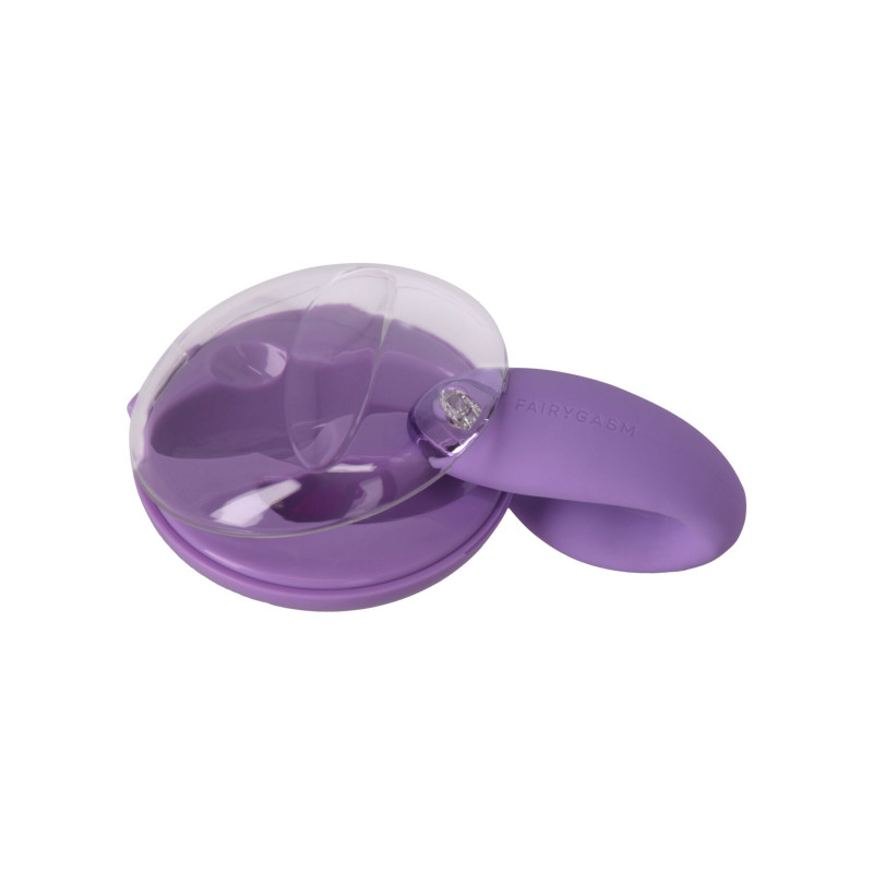 Вібратор для пар FairyGasm PleasureBerry violet, зарядний кейс, пульт ДУ