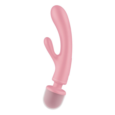 Вібратор Satisfyer Triple Lover Pink