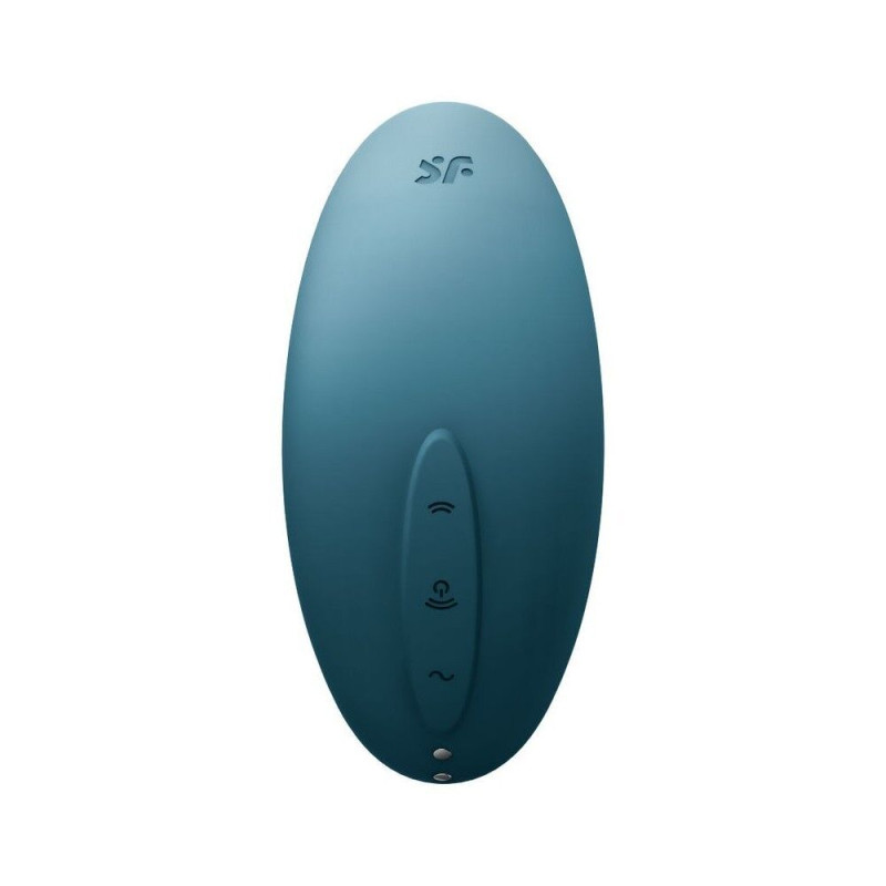 Вакуумний вібратор Satisfyer Vulva Lover 2 Blue (м'ята упаковка!)