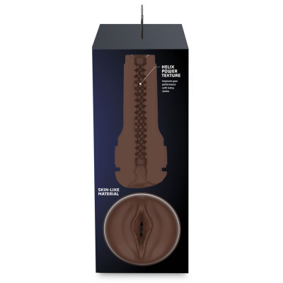 Мастурбатор-вагіна Kiiroo Feel Stroker Dark Brown для секс-машини Kiiroo Keon (м'ята упаковка)