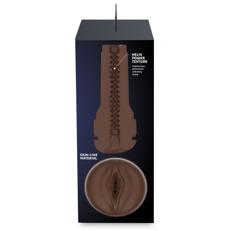 Мастурбатор-вагіна Kiiroo Feel Stroker Dark Brown для секс-машини Kiiroo Keon (м'ята упаковка)