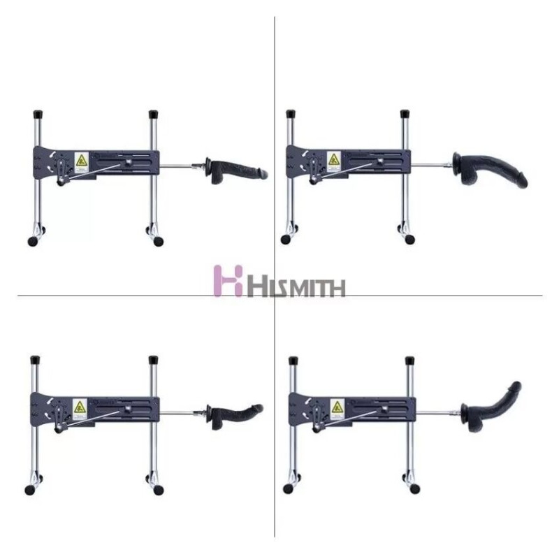 Силіконовий ділдо Hismith 8.3'' Dildo Black