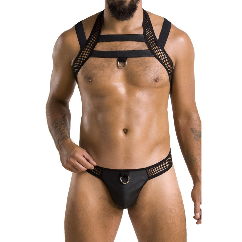 Комплект чоловічої білизни 043 SET JACOB black XXL/XXXL - Passion