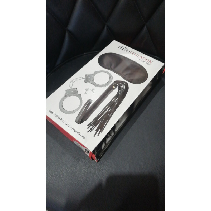 Набір аксесуарів BDSM Fetish Tentation Submission Kit (м'ята упаковка)