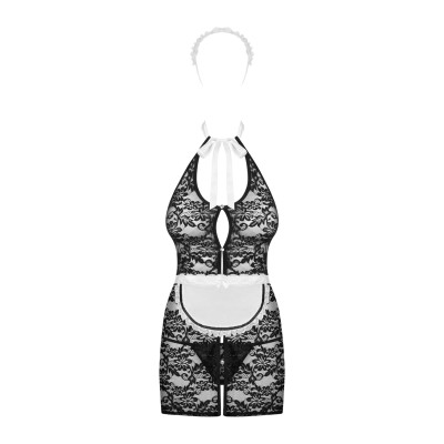 Еротичний костюм покоївки Obsessive S/M