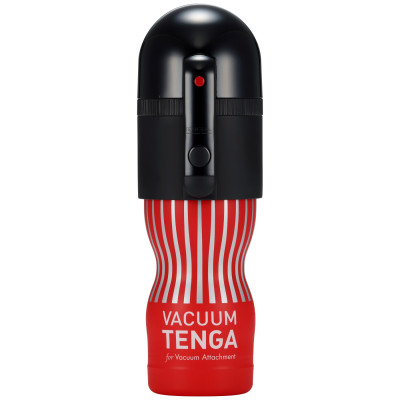 Набір Tenga Vacuum Max: вакуумний адаптер Vacuum Controller II + мастурбатор Tenga Vacuum Cup