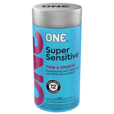 Презервативи ONE Super Sensitive 12 шт Презервативи ONE Super Sensitive 12 шт