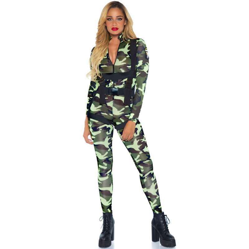 Еротичний костюм парашутиста (десантника) Leg Avenue Pretty Paratrooper XL