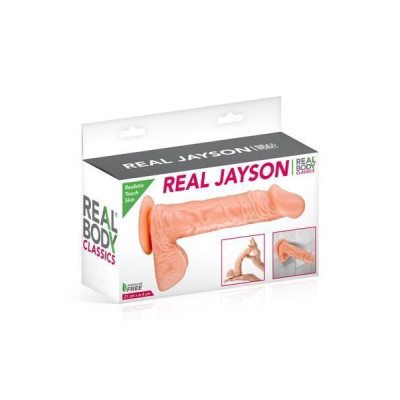 Фалоімітатор Real Body - Real Jayson Flesh (м'ята упаковка)