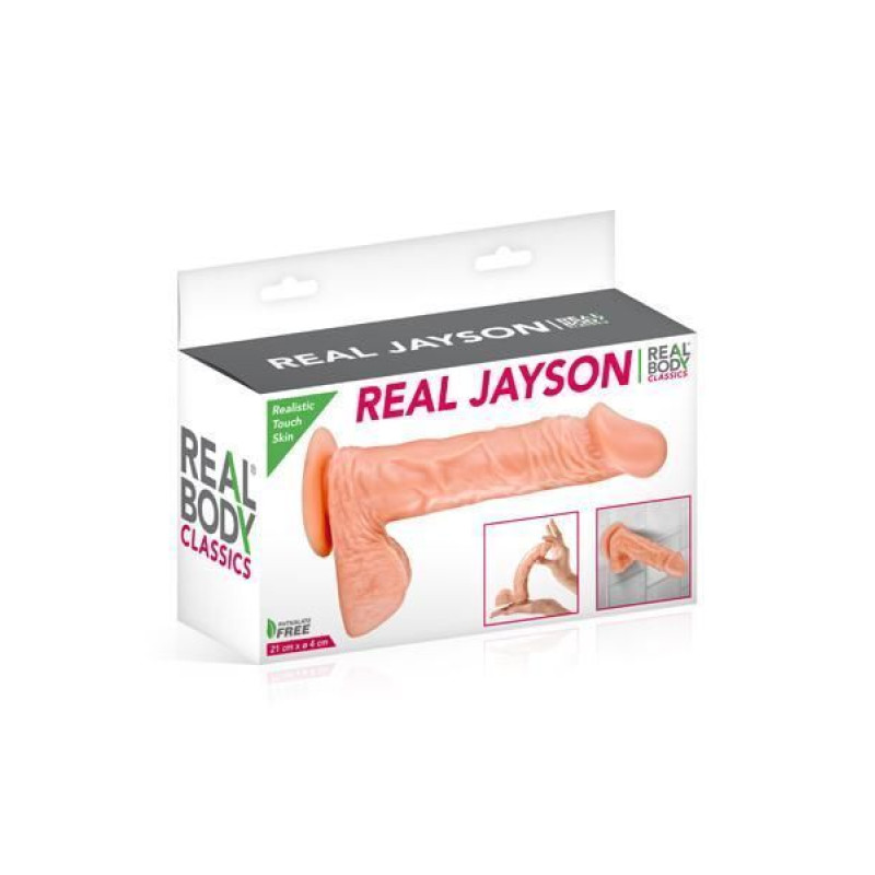Фалоімітатор Real Body - Real Jayson Flesh (м'ята упаковка)