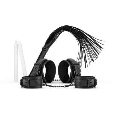 Набір для БДСМ Bedroom Fantasies Bondage Kit Set 5-piece, чорний Набір для БДСМ Bedroom Fantasies Bondage Kit Set 5-piece, чорний