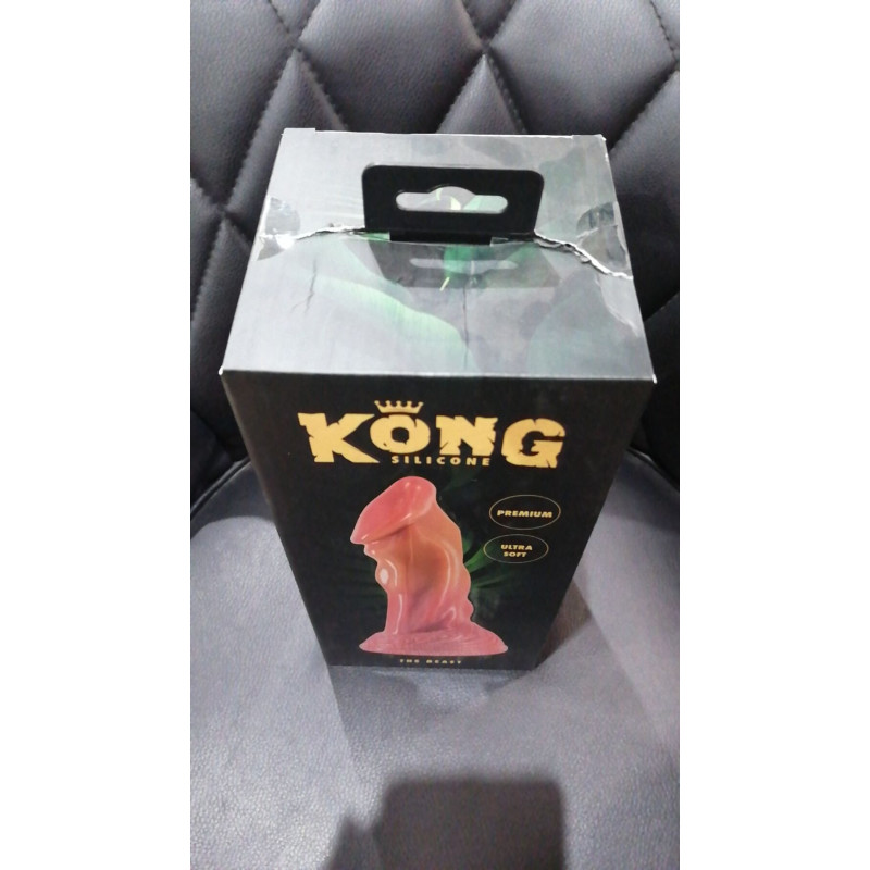 Фентезійний фалоімітатор Kong Silicone The Beast, 21.4 см (м'ята упаковка)