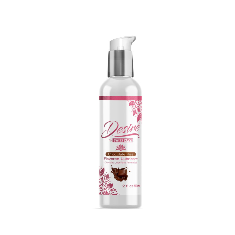 Їстівний лубрикант Desire by Swiss Navy Chocolate Kiss 59 мл (термін 13.07.2024)