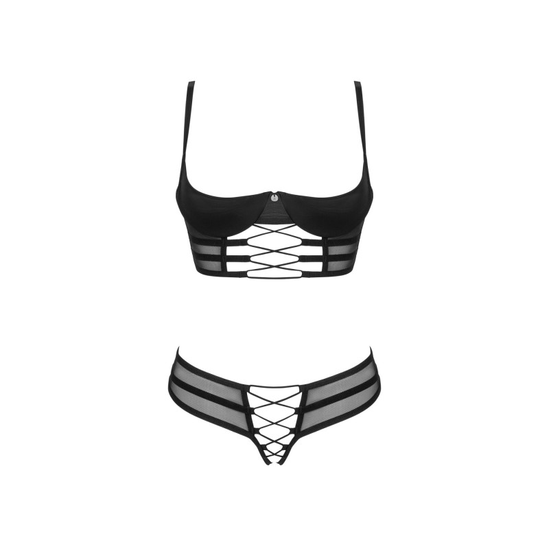 Комплект білизни Obsessive Roxelia XS/S (сет з 2)